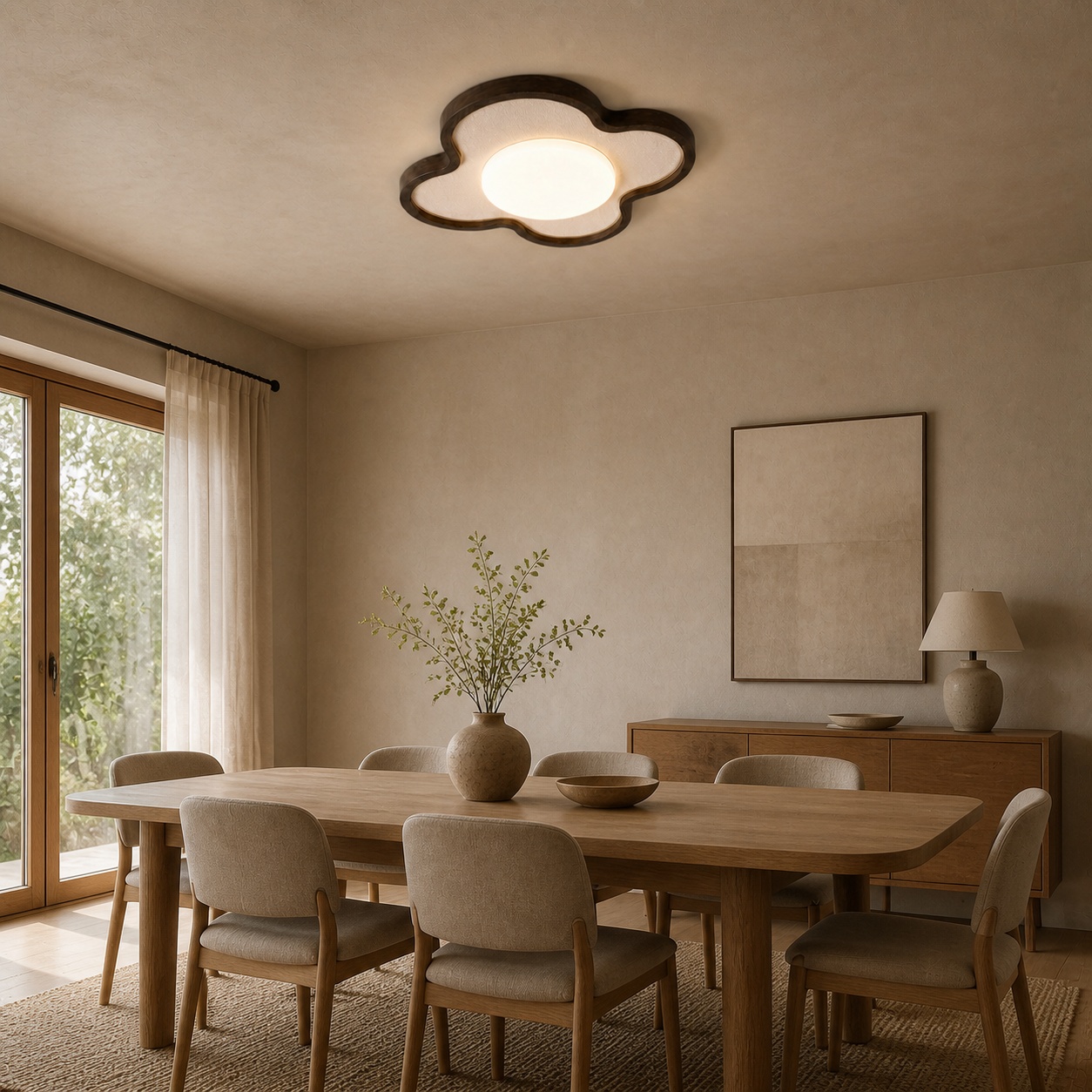 StoneBeamLab natural stone ceiling light image 11
