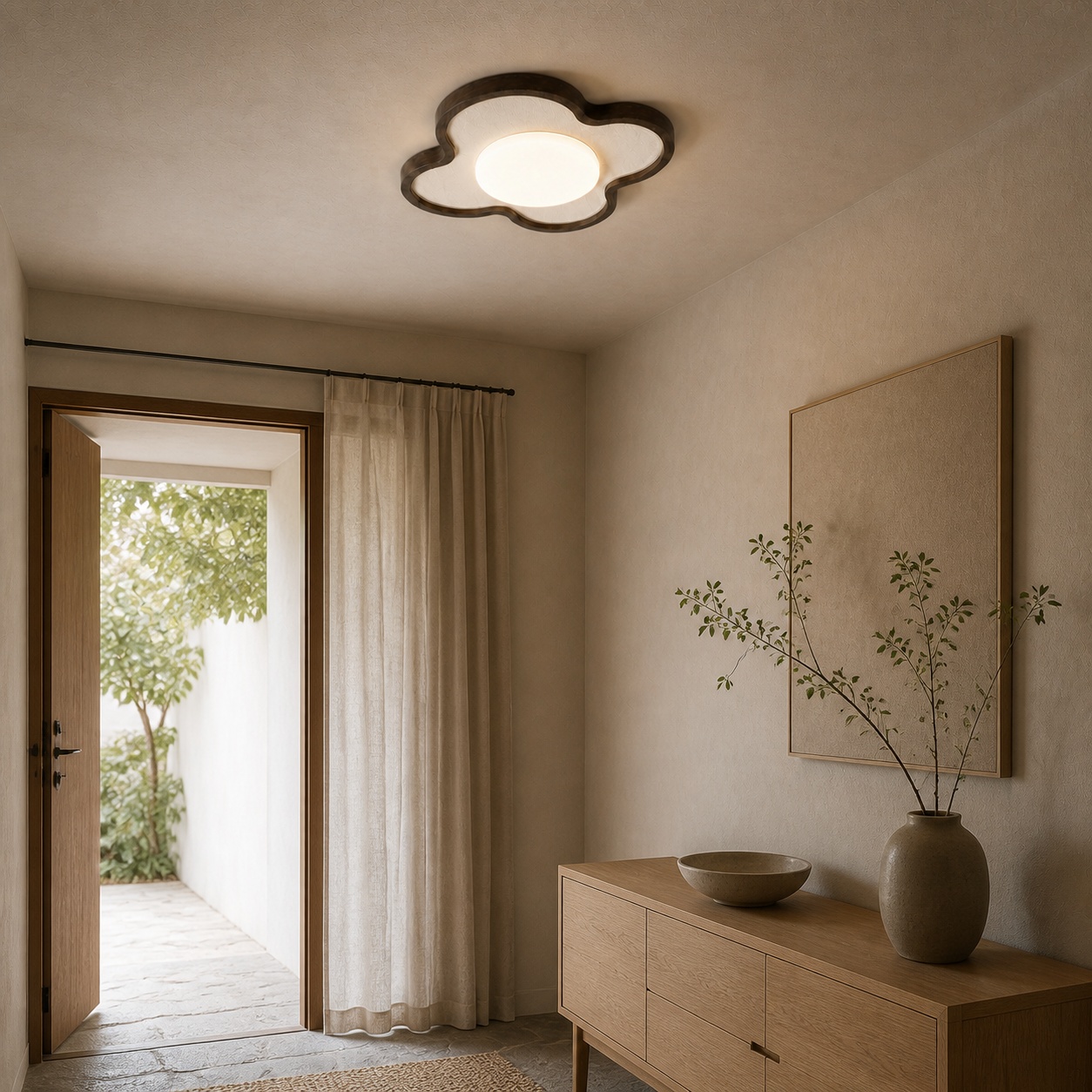 StoneBeamLab natural stone ceiling light image 12