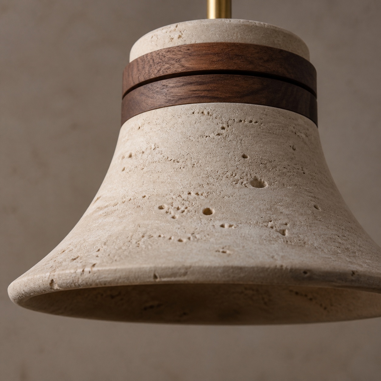 StoneBeamLab 12.5 cm natural stone pendant light image 10