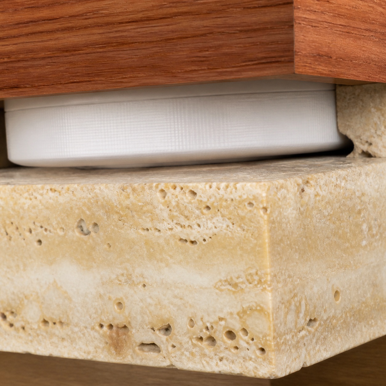StoneBeamLab natural material ceiling light image 5